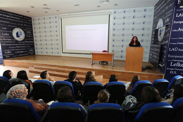 A seminar titled “Multilingualism and Special Needs: The Dynamics that Determine Development” was held at the European University of Lefke (EUL)