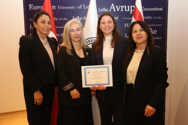 A panel titled “The Power of Women” was held at the European University of Lefke